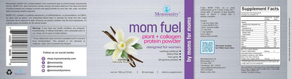 Dairy-Free Meal Replacement Protein Powder for Women - Plant & Collagen Protein Blend | 20G Protein (Vanilla)